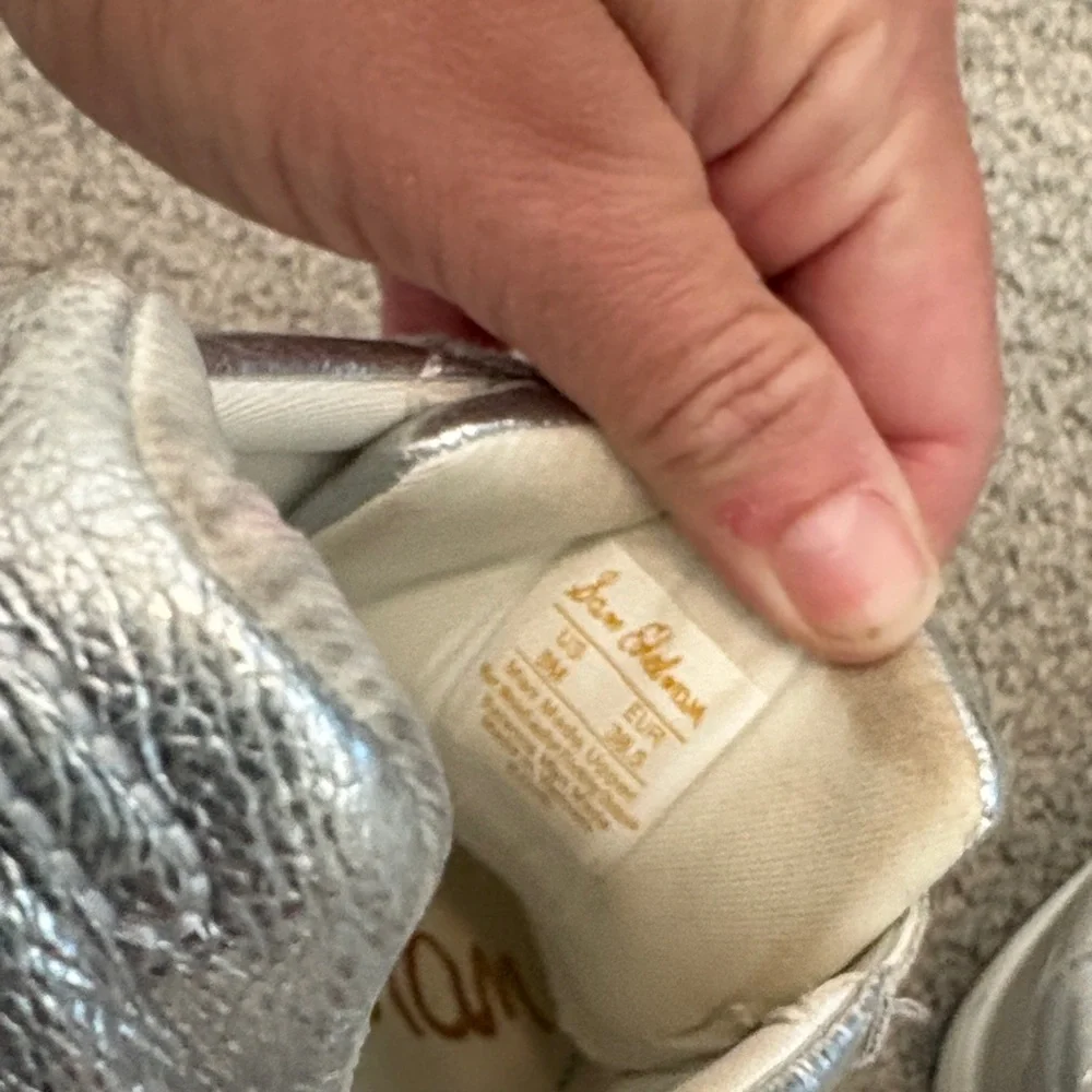 Sam Edelman Silver Women's Sneakers